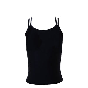 Total Dance Australia Essential Double Cross Singlet, with Contrast Binding - Dance Singlet - Back
