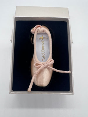 Total Dance Australia Pointe Shoe Mini Keyring - Detail
