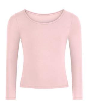 Total Dance Studio Wear Bamboo Warm-Up Dance Top - Long Sleeve Eco-Friendly - Warm Up Top - Detail