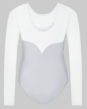 Pink Lemon Dancewear Shimmer Long Sleeved Leotard - Leotards - View 8