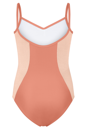 Pink Lemon Dancewear Shimmer Cami Strap Leotard - Leotards - View 6
