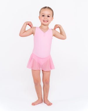 Total Dance Studio Wear Gisele Traditional Gathered Front Leotard Skirt - Ballet Skirt - Side