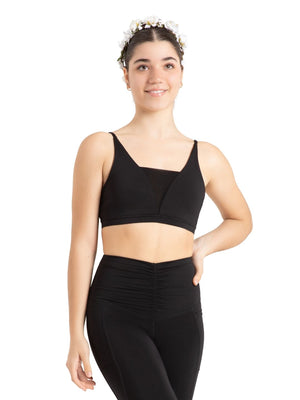 Capezio Irish Mesh Bra Crop Top - Dance Crop top - Side