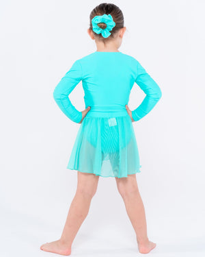 Total Dance Studio Wear Child's Pull-On Ballet Crossover Wrap Top - View 11