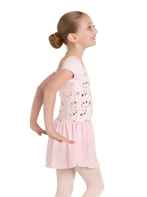 Capezio Stellar Short Sleeve Dress - Ballet Dress - Detail