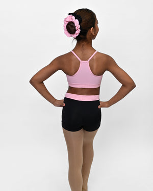 Total Dance Studio Wear Essential V Band Short - Coloured Band - Shorts - Back