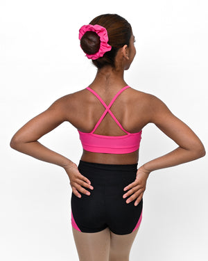 Total Dance Studio Wear Splice Dance Shorts - Side