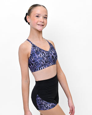 Pink Lemon Dancewear Nova Splice Dance Short - Shorts