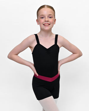Total Dance Studio Wear Essential V Band Short - Coloured Band - Shorts - View 11