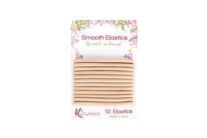 KySienn Smooth Hair Ties 12 Pack - Hair elastics