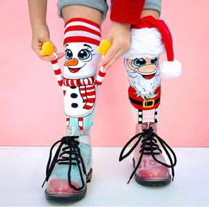 MADMIA Santa and Snowman Socks - Fun Socks