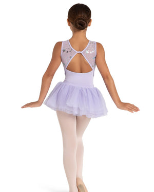 Capezio Twinkle Tutu Dress - Holographic Star Print Dance Costume - View 6