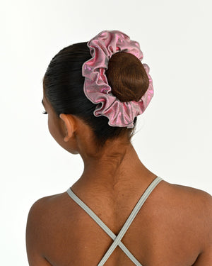 Vibe Mystique hair scrunchie in Pearl Glow