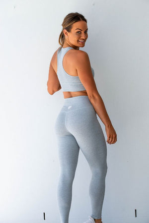 Diamond Active League Racer Crop - Grey - View 6