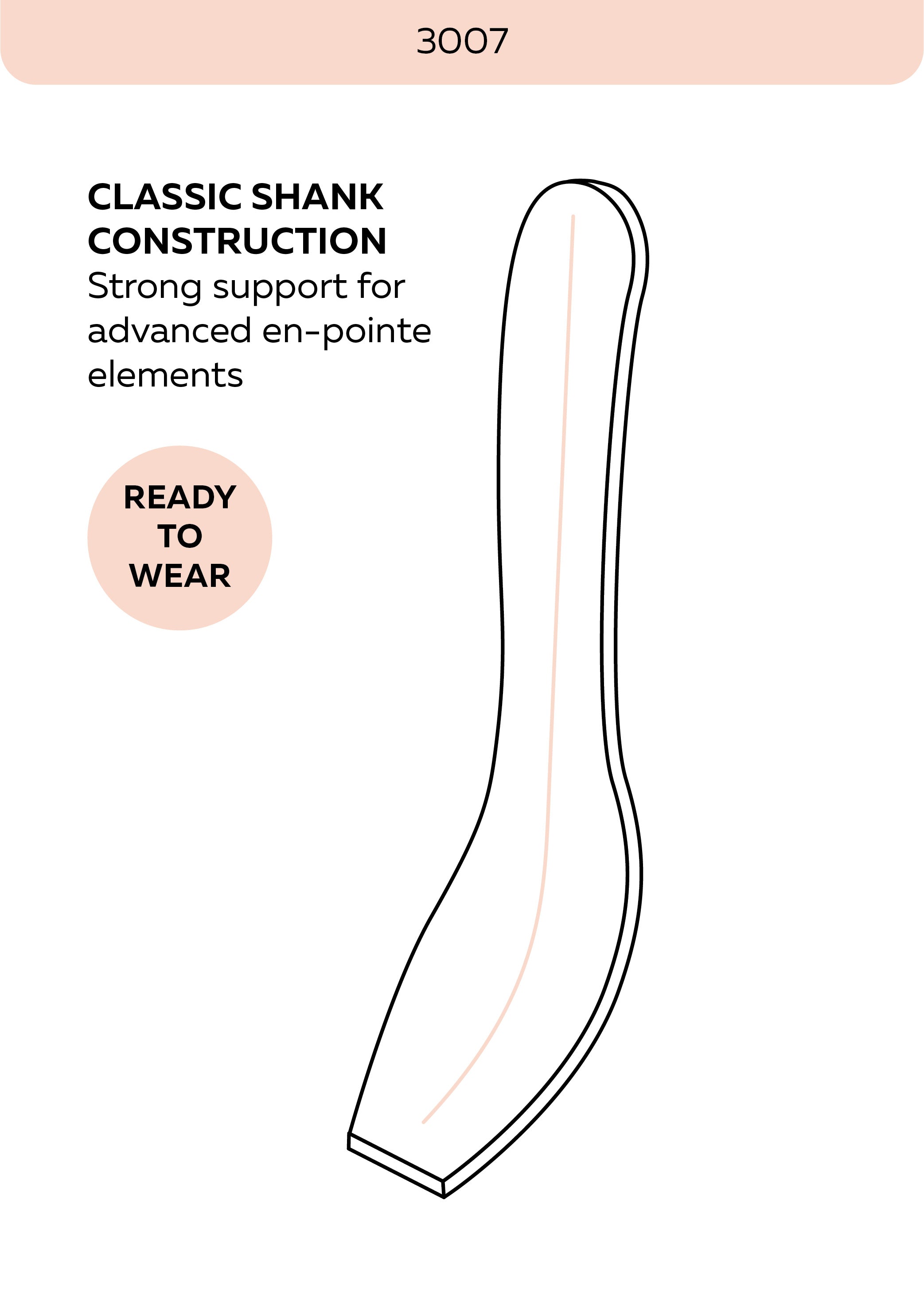 Grishko 3007 Pointe Shoe - Pointe Shoes - View 8