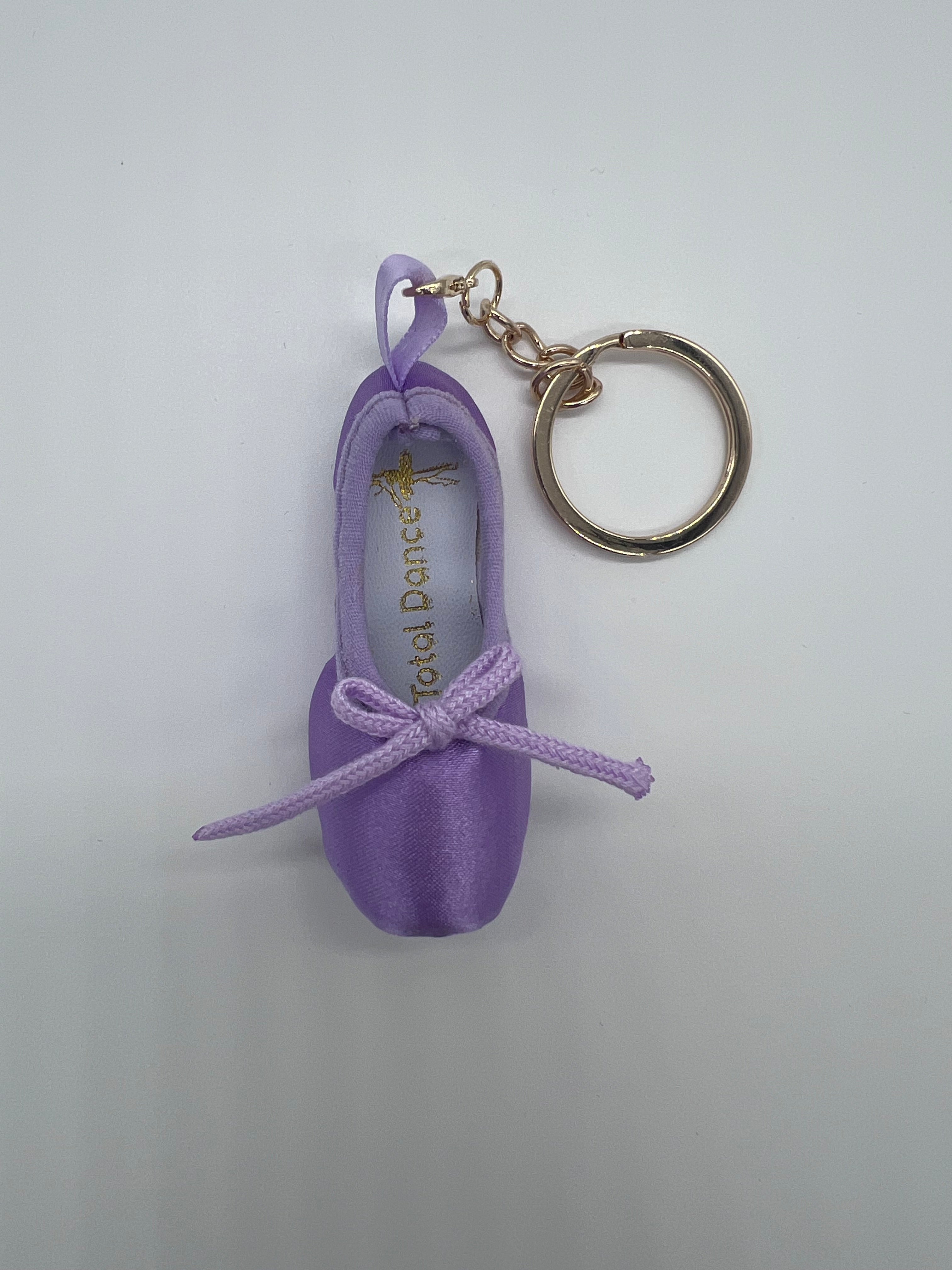 Total Dance Australia Pointe Shoe Mini Keyring - Side