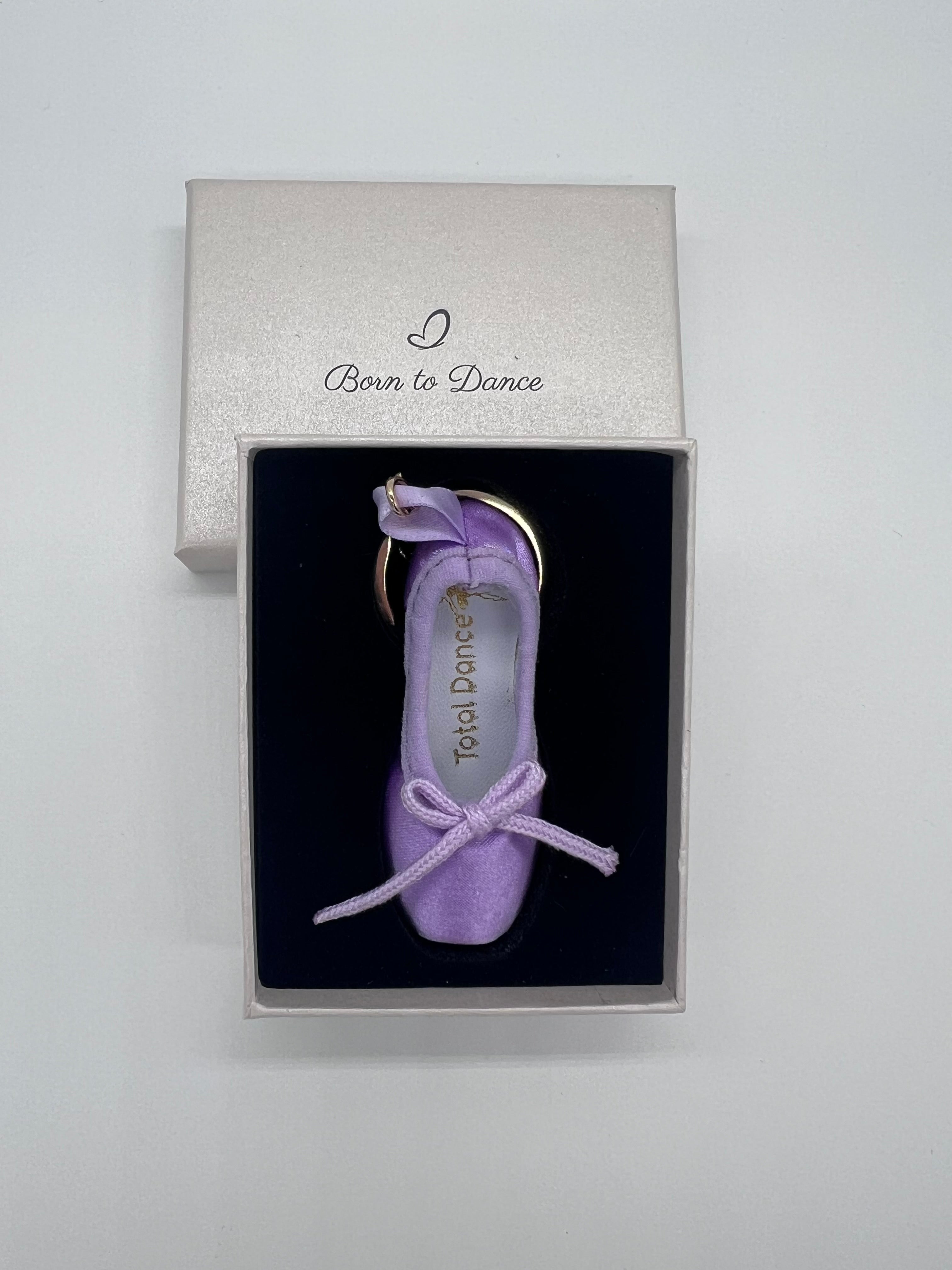 Total Dance Australia Pointe Shoe Mini Keyring - Back
