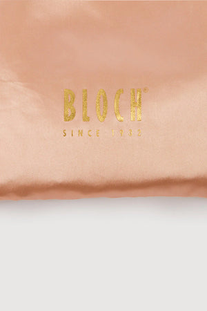 Bloch Gold Logo Satin Dance Bag - Shoe Bag - Back