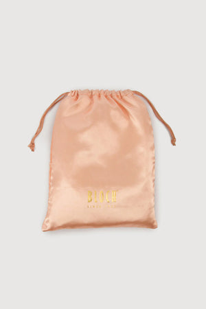 Bloch Gold Logo Satin Dance Bag - Shoe Bag - Side