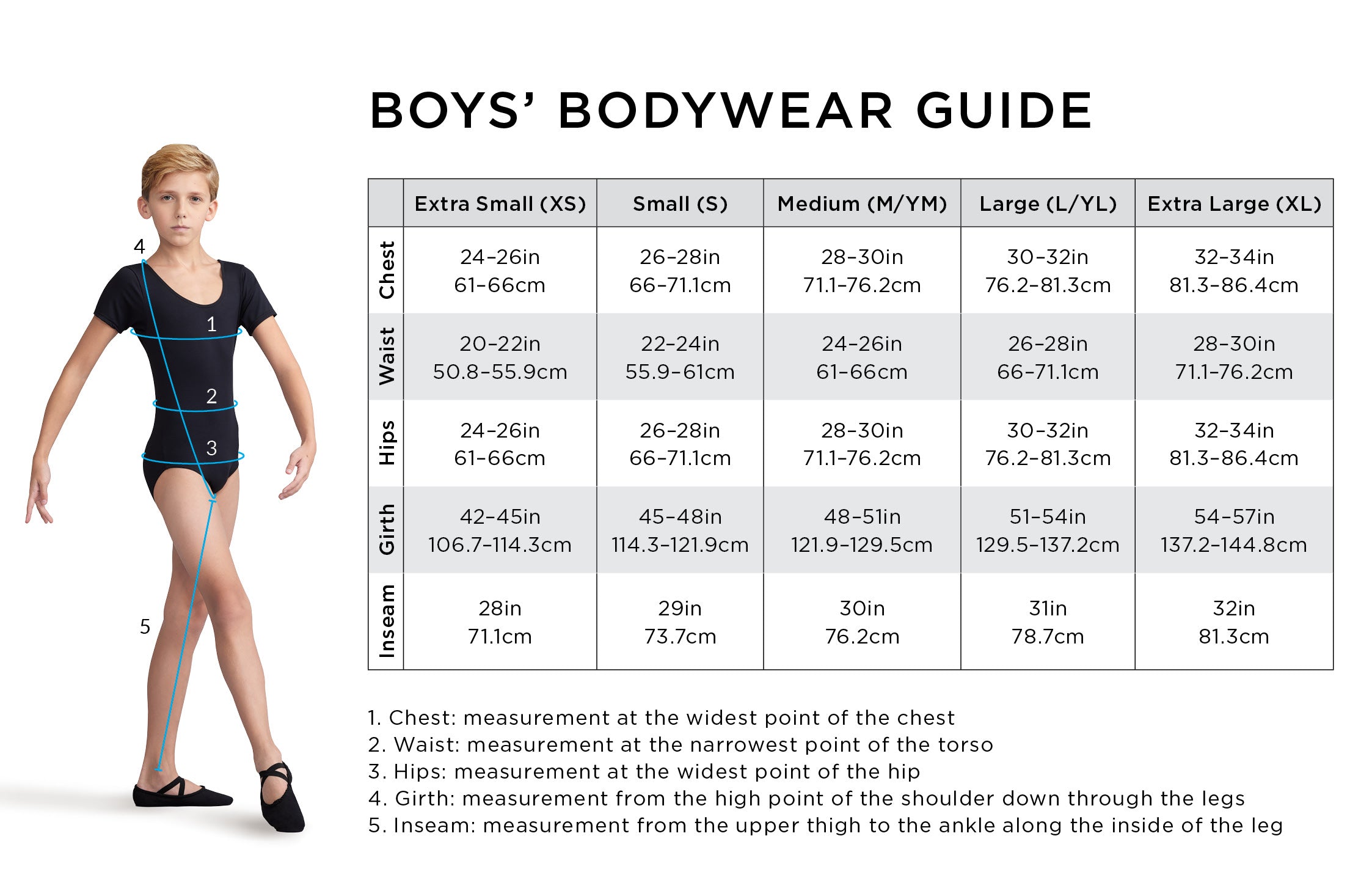 Capezio Boys Full Seat Dance Brief - Dance Support - Side