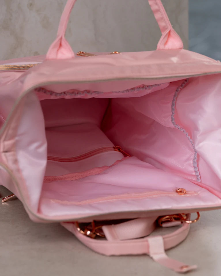 Claudia Dean Pro Dance Bag 2.0 - Baby Pink - Close-up