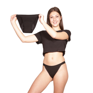 Knicked Dance Diva - High Cut Bikini - Medium Absorbency - Period Underwear - View 8