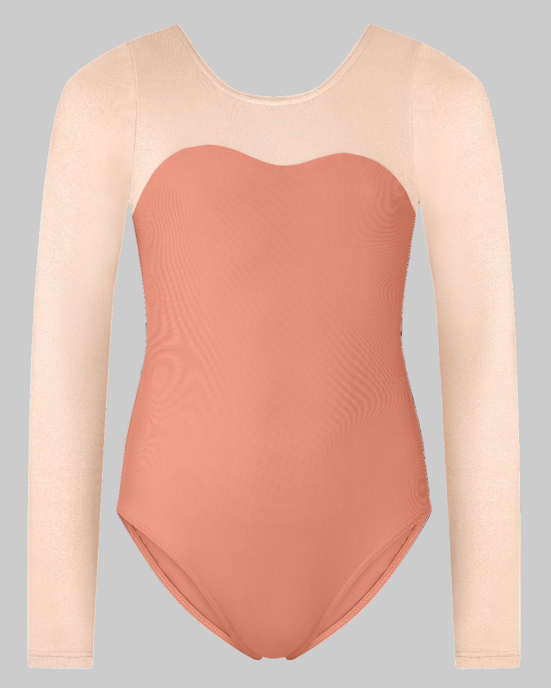 Pink Lemon Dancewear Shimmer Long Sleeved Leotard - Leotards - Close-up