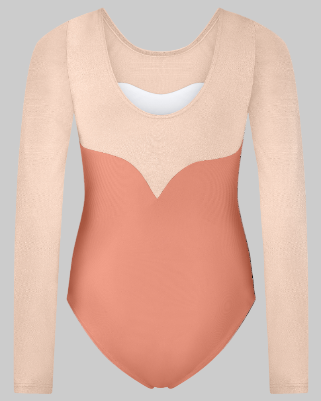 Pink Lemon Dancewear Shimmer Long Sleeved Leotard - Leotards - View 6