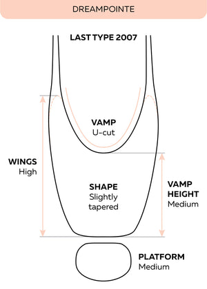 Grishko DreamPointe Pointe Shoes - Back