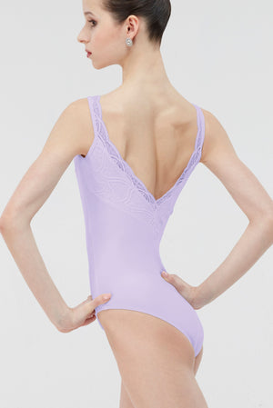 Wear Moi Evidence Tank Style Camisole Leotard Child & Adult - Lilac - Leotards - Back