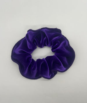 Pink Lemon Dancewear Velvet Dance Scrunchies - Close-up