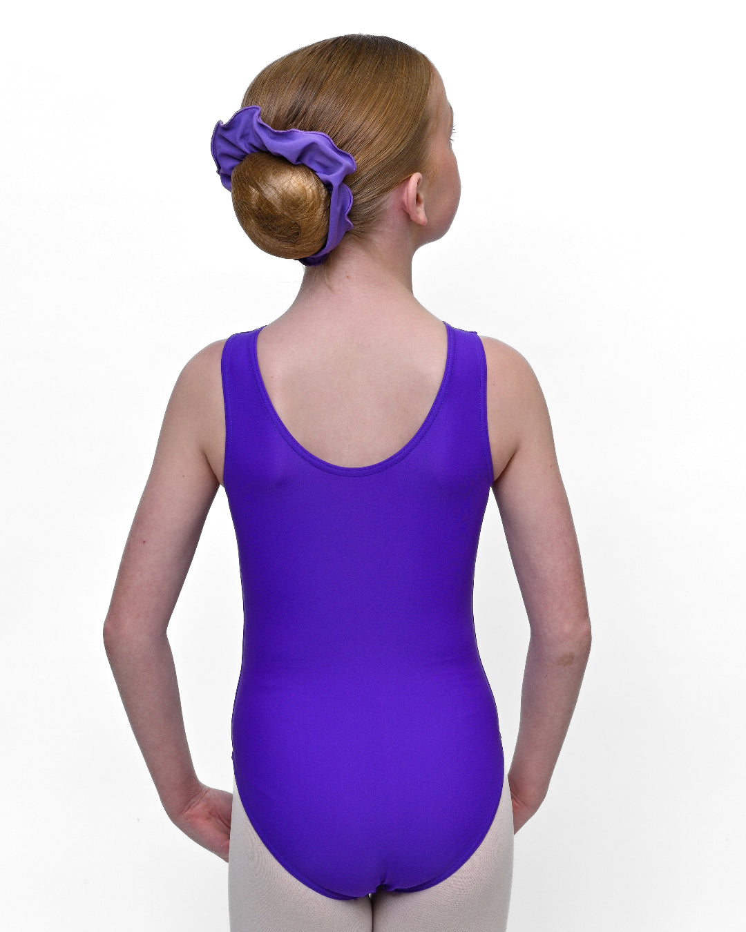 Total Dance Studio Wear Essential Gathered Front Leotard - High Back - Leotards - Detail