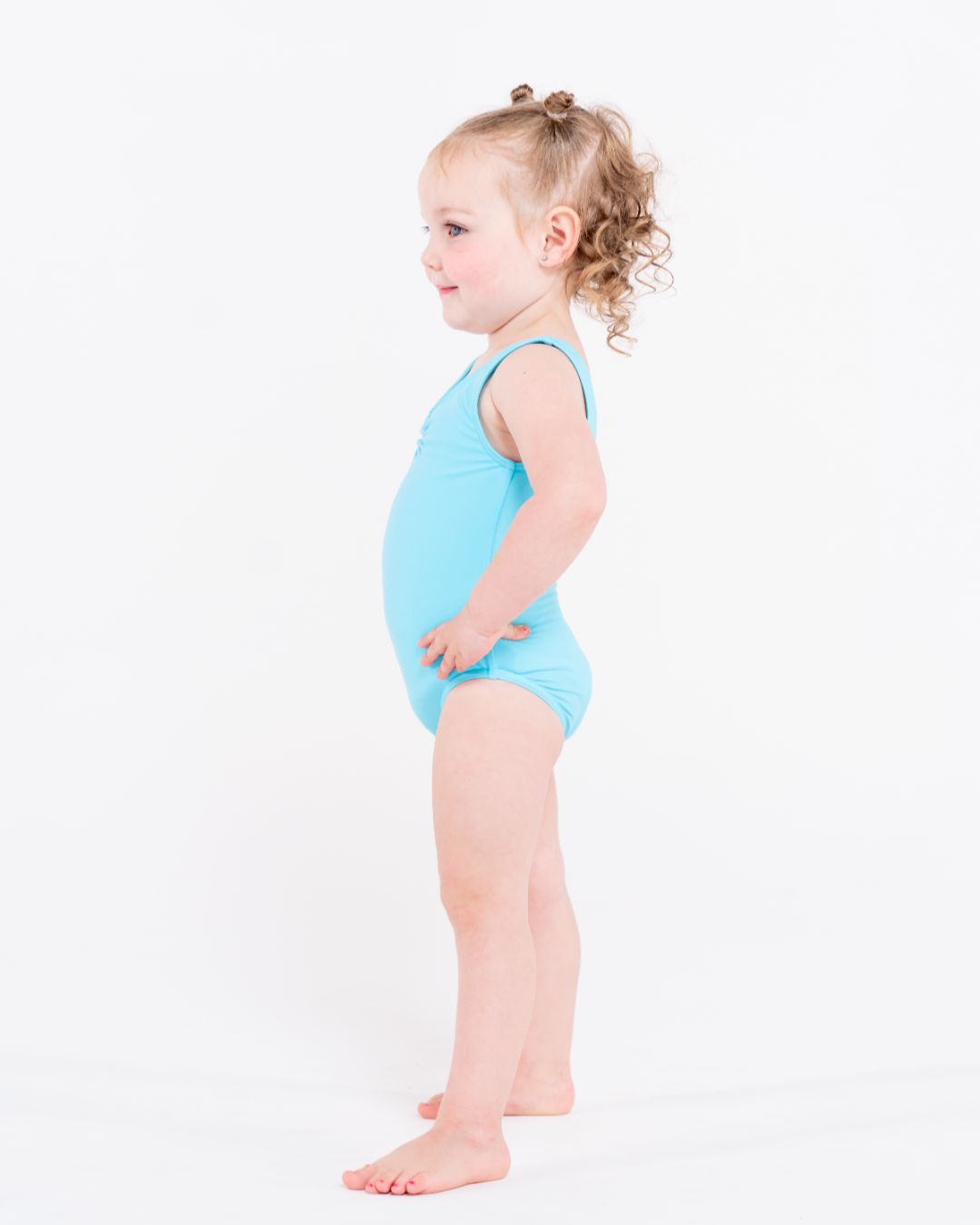 Total Dance Studio Wear Essential Gathered Front Leotard - High Back - Leotards - View 15