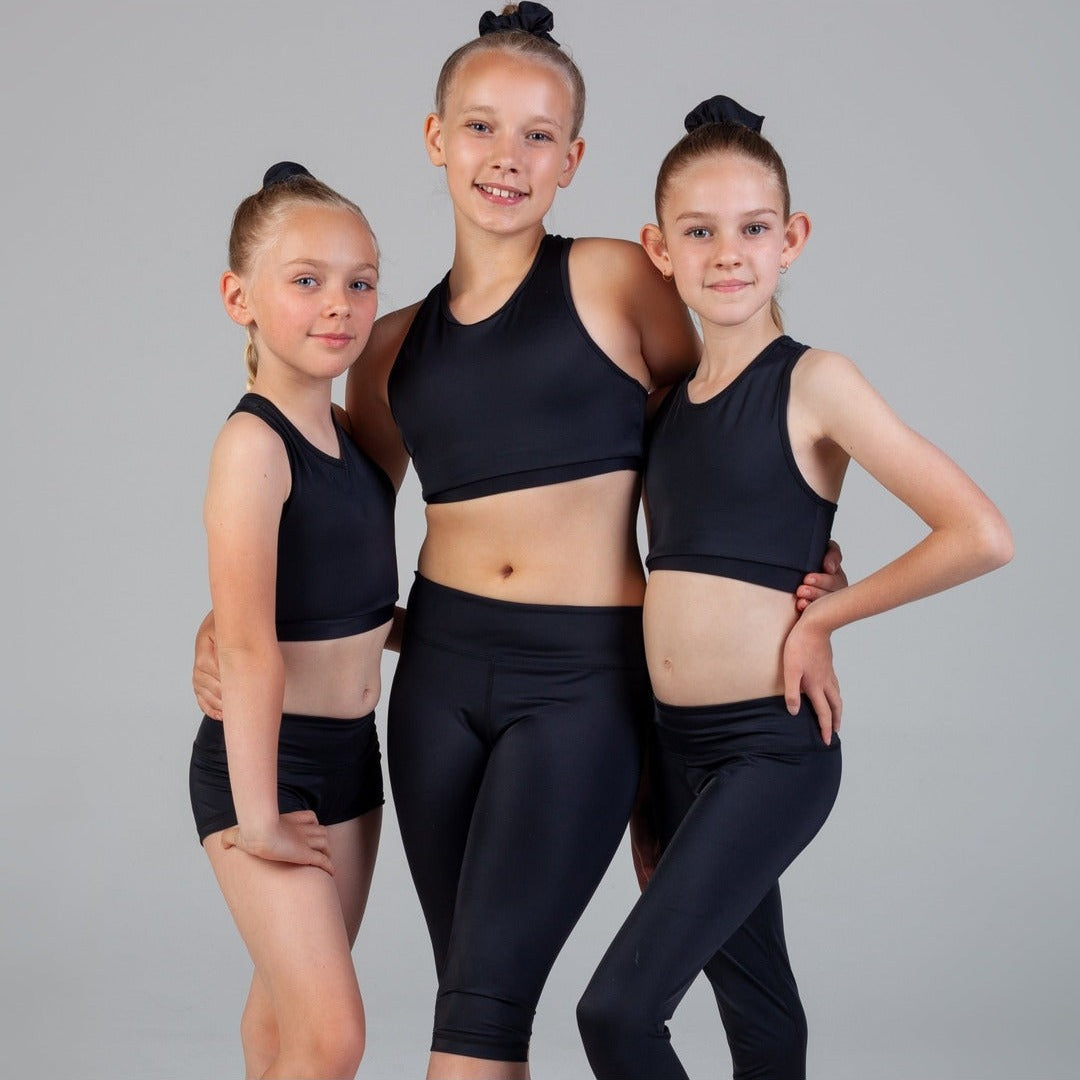 Scout Active Charlie Wide Waist Band 3/4 Legging Girls - Luna - Shorts - Detail