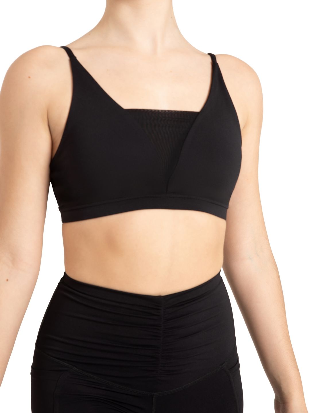 Capezio Irish Mesh Bra Crop Top - Dance Crop top