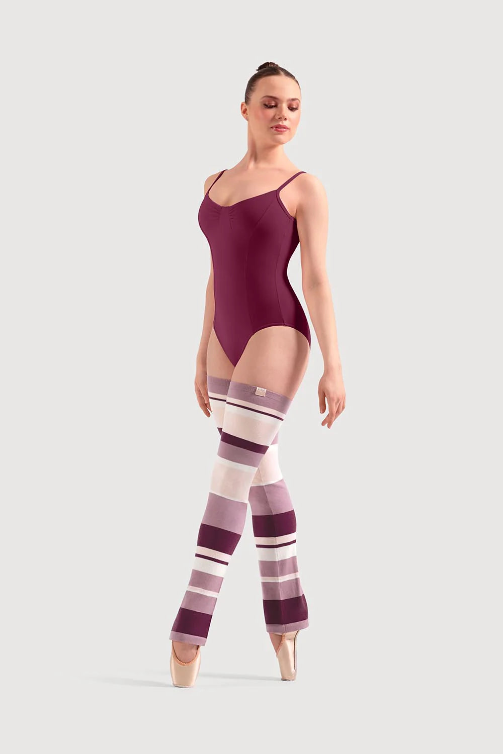 Bloch Striped Long Legwarmers