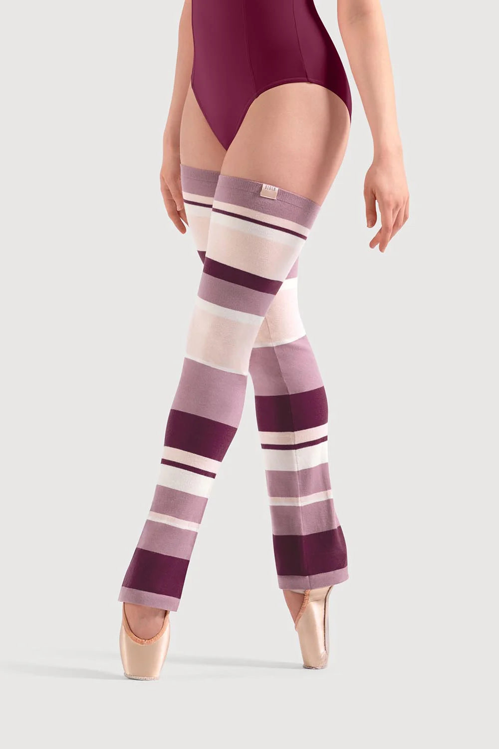 Bloch Striped Long Legwarmers