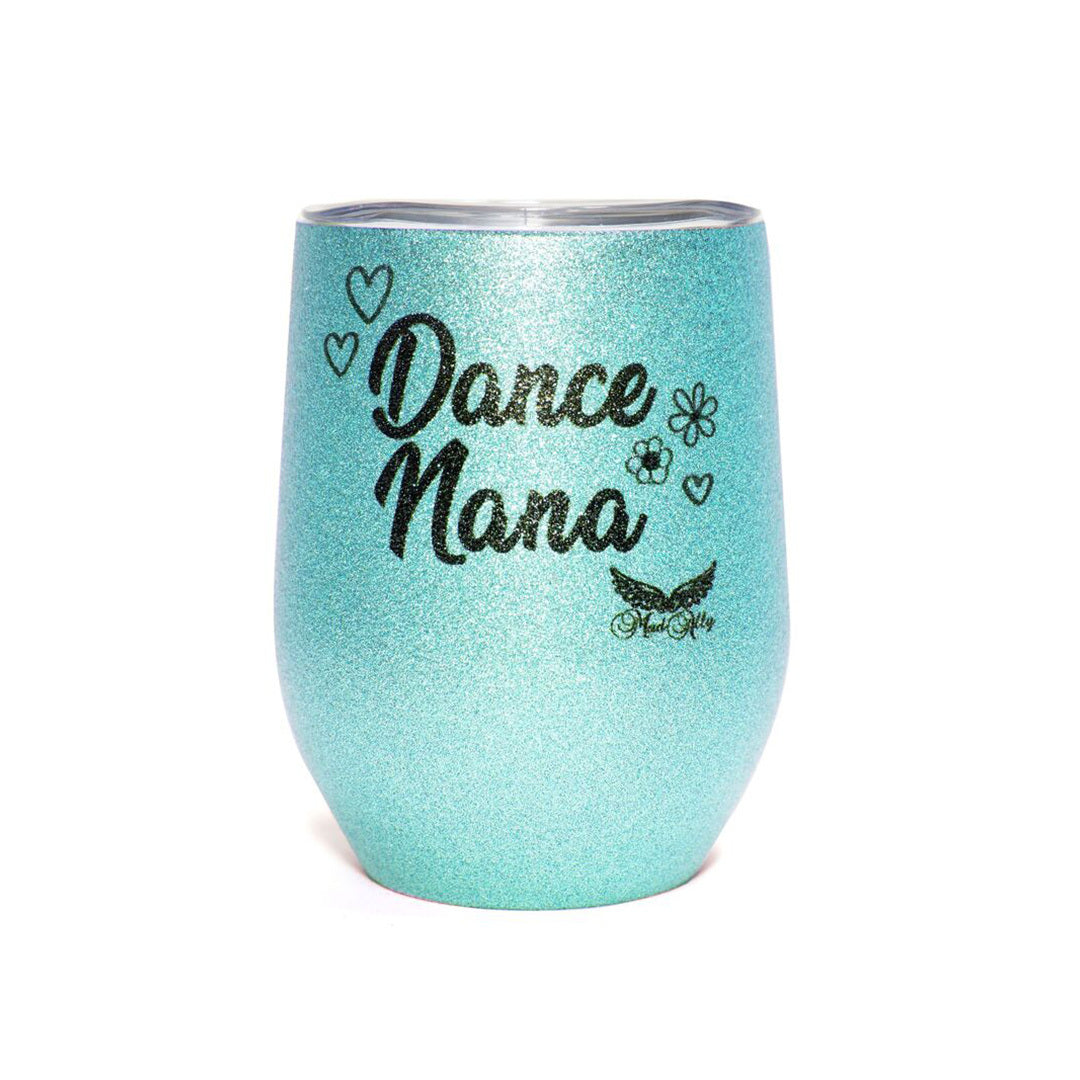 Mad Ally Stemless Glitter Cup - Dance Nana - Stemless mug - Side
