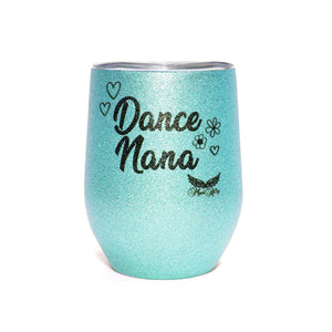Mad Ally Stemless Glitter Cup - Dance Nana - Stemless mug - Side