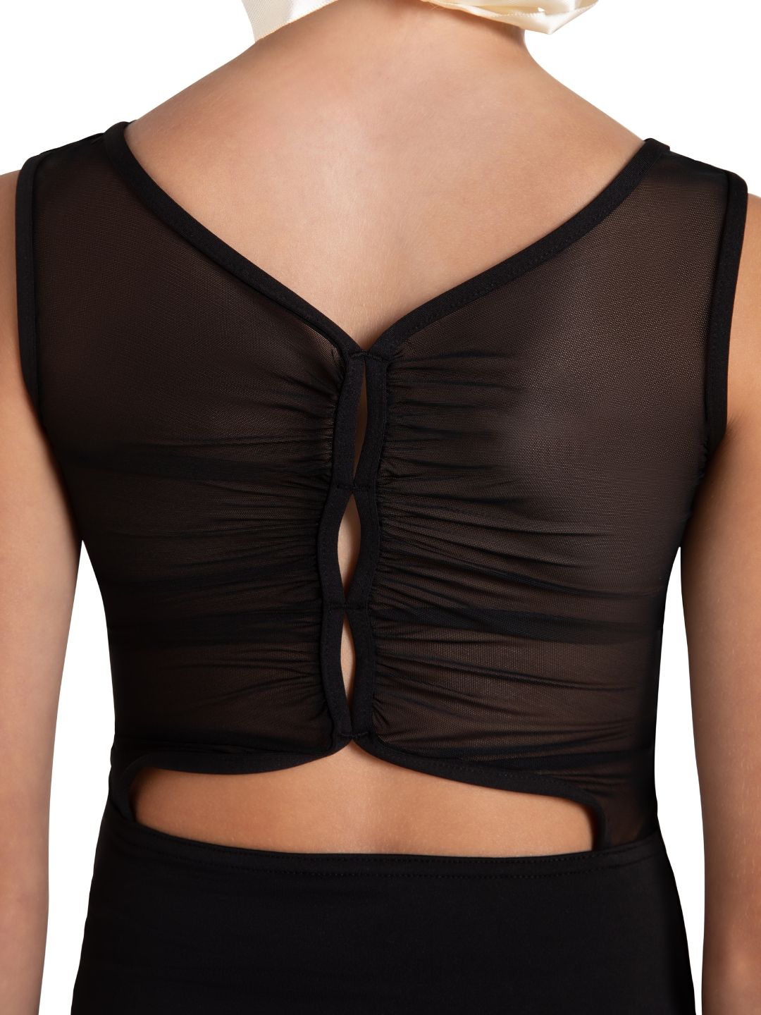 Capezio Marigold Mesh Back Leotard - Leotards - Close-up