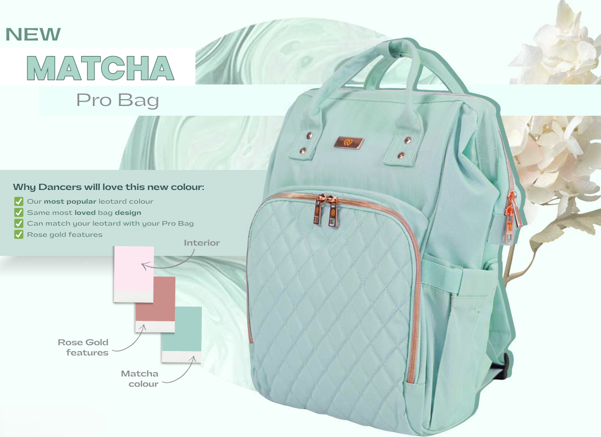 Claudia Dean Pro Dance Bag 2.0 - Matcha