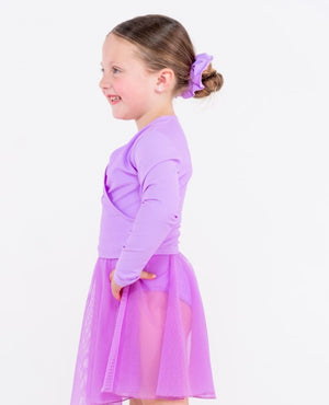 Total Dance Studio Wear Child's Pull-On Ballet Crossover Wrap Top - View 13