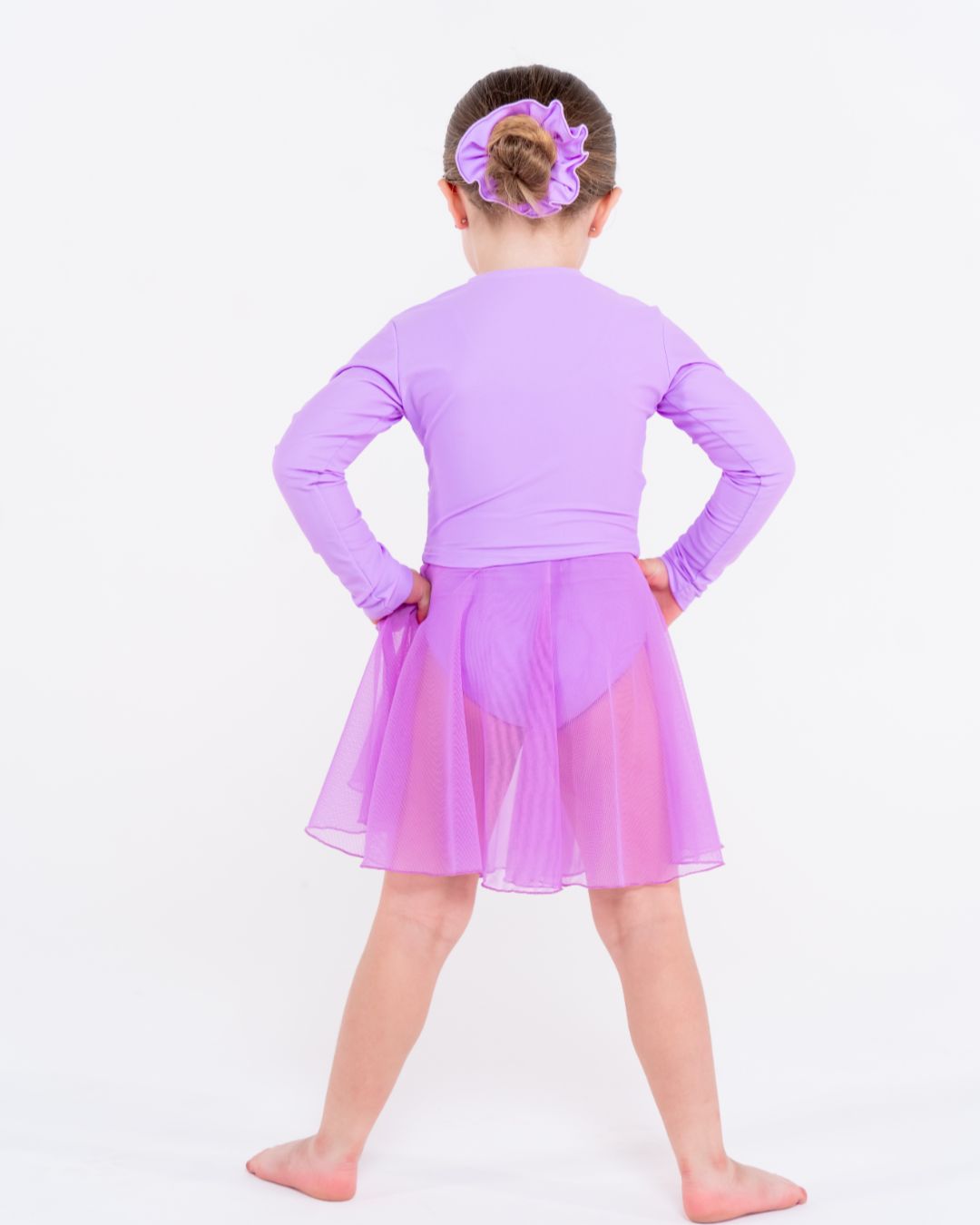 Total Dance Studio Wear Child's Pull-On Ballet Crossover Wrap Top - View 14