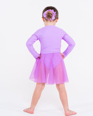 Total Dance Studio Wear Child's Pull-On Ballet Crossover Wrap Top - View 14