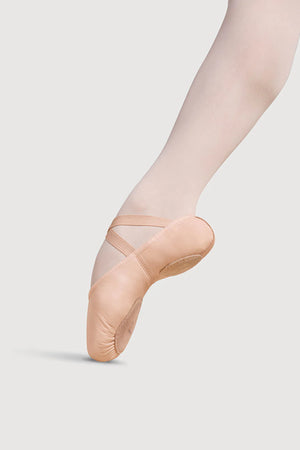 Bloch Prolite II Leather Womens Split Sole Ballet Shoe -  Pink - Ballet shoes