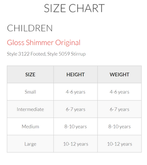 Fiesta Legwear Footed Gloss Tights Child - Suntan - Back