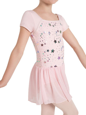 Capezio Stellar Short Sleeve Dress - Ballet Dress - Side