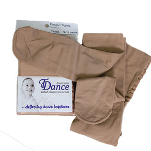 Total Dance Australia Footed Tights - Back