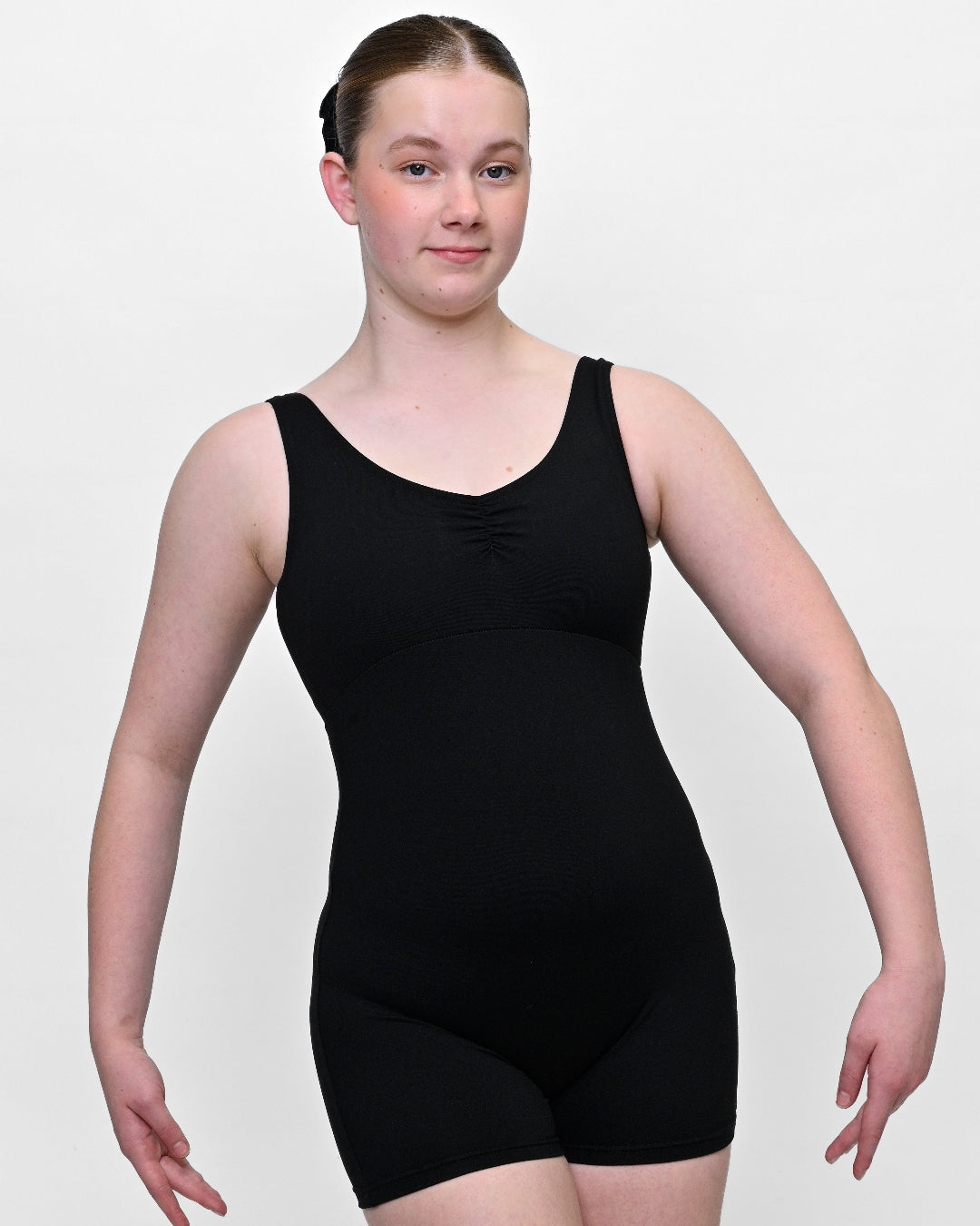 Total Dance Australia Empress Unitard - Gathered Front Dance Unitard - Unitards