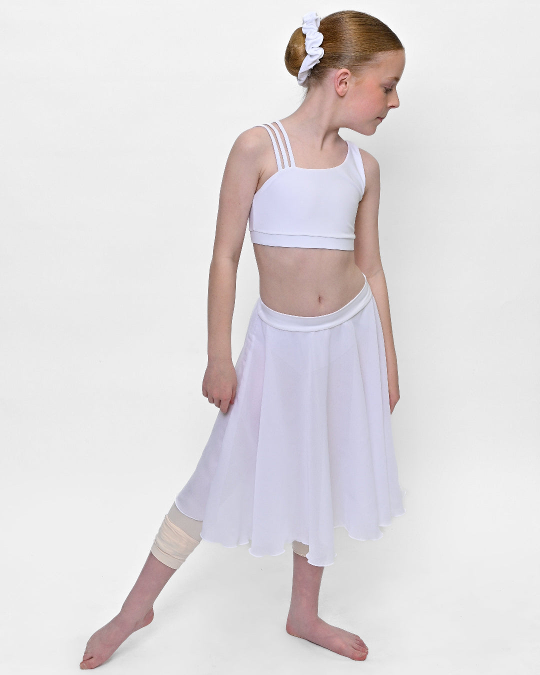 Total Dance Studio Wear Mastery Dance Skirt - Hi Multi Chiffon - View 6